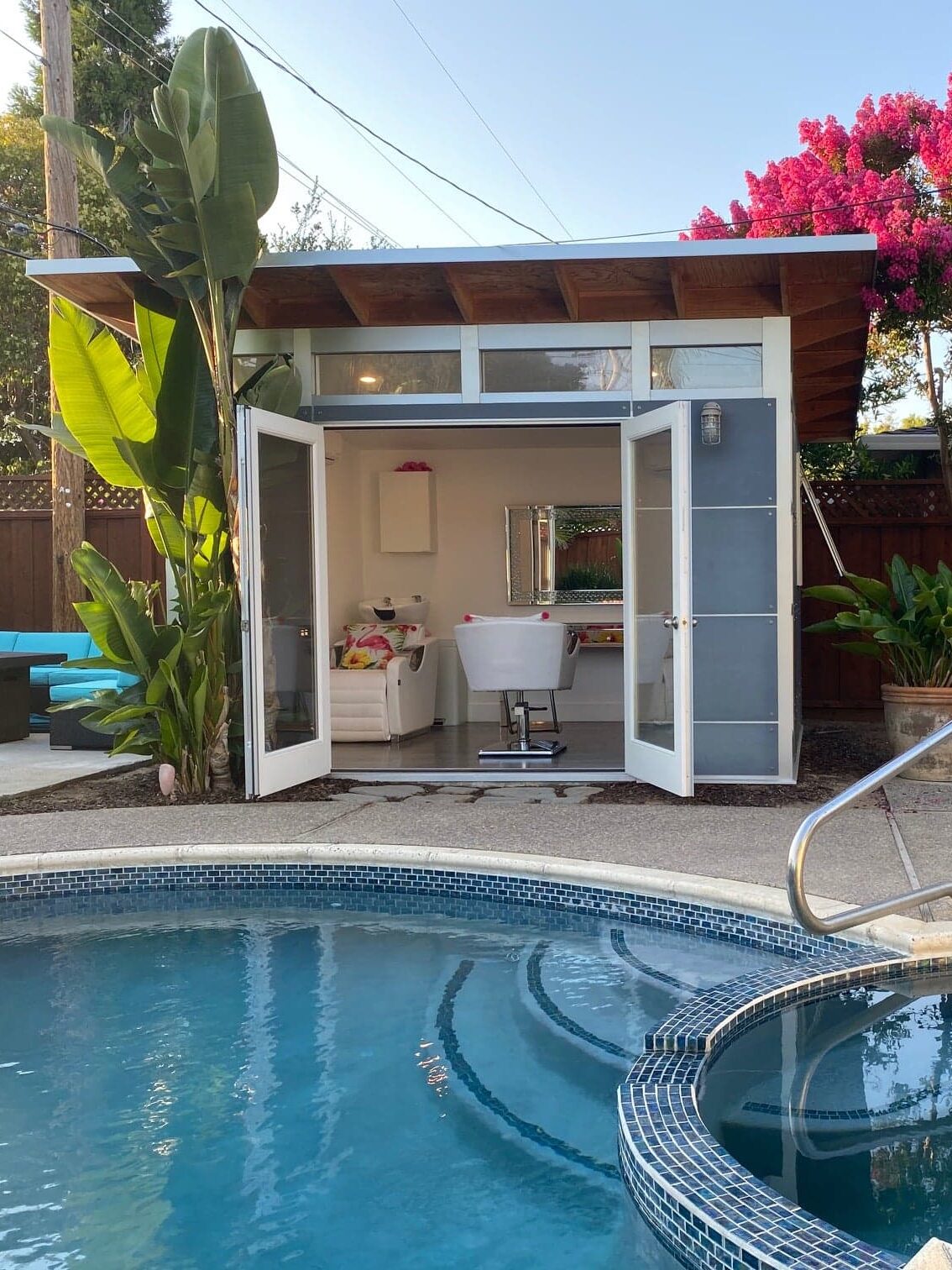 A studio shed tiny home.